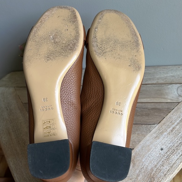 Gucci pebbled leather Heels Pumps size 39 great condition no flaws - Picture 5 of 9